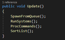 code snapshot: public facing Update function