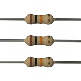 photo of three 10KΩ resistors